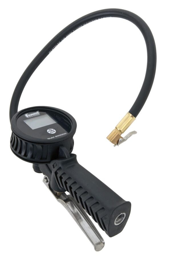 Manômetros digitais de pressão de pneus Summit Racing™ com inflador SUM-900005 - Imagem 6