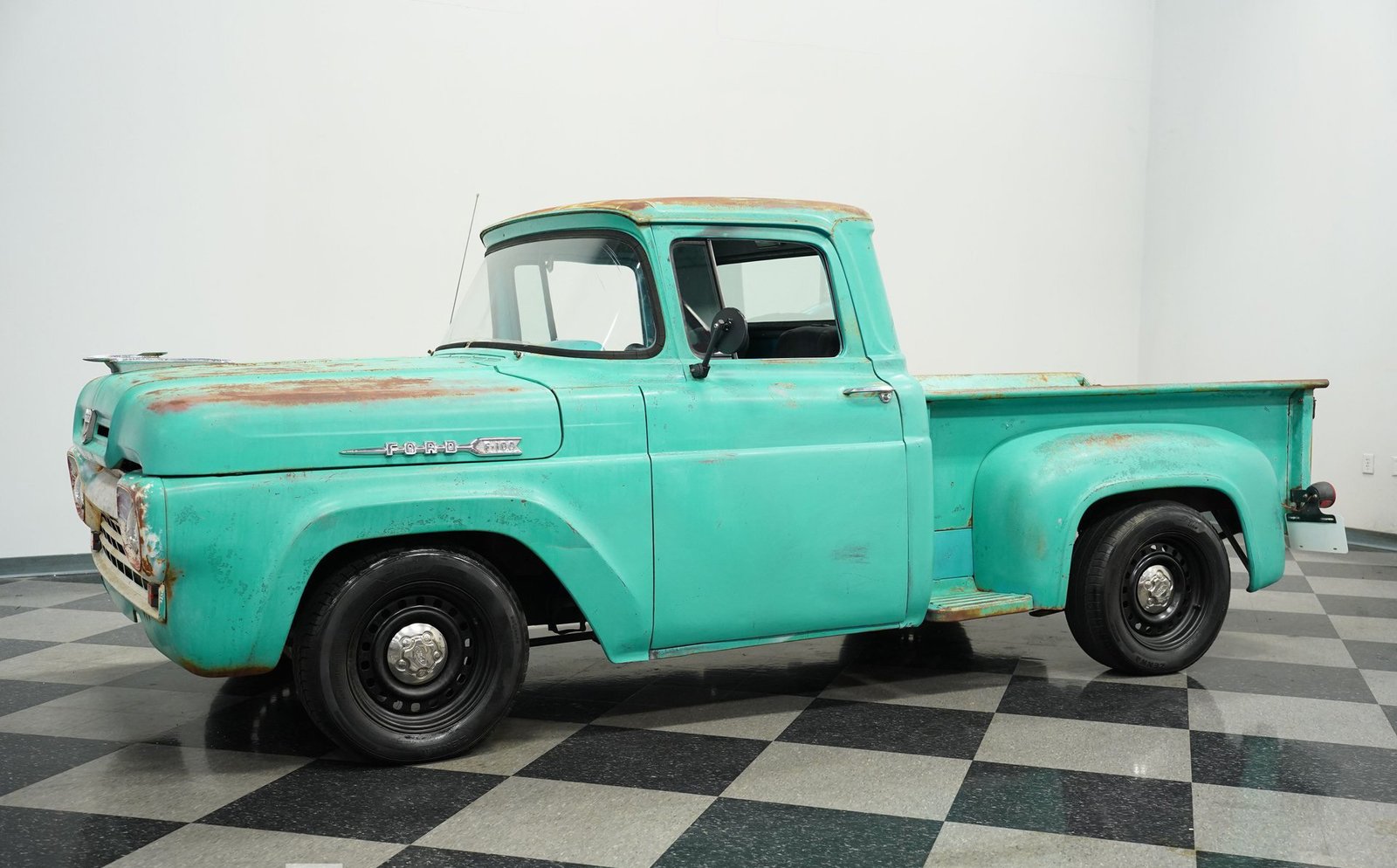 Ford 1960 F-100 Patina AWD Restomod - Imagem 39