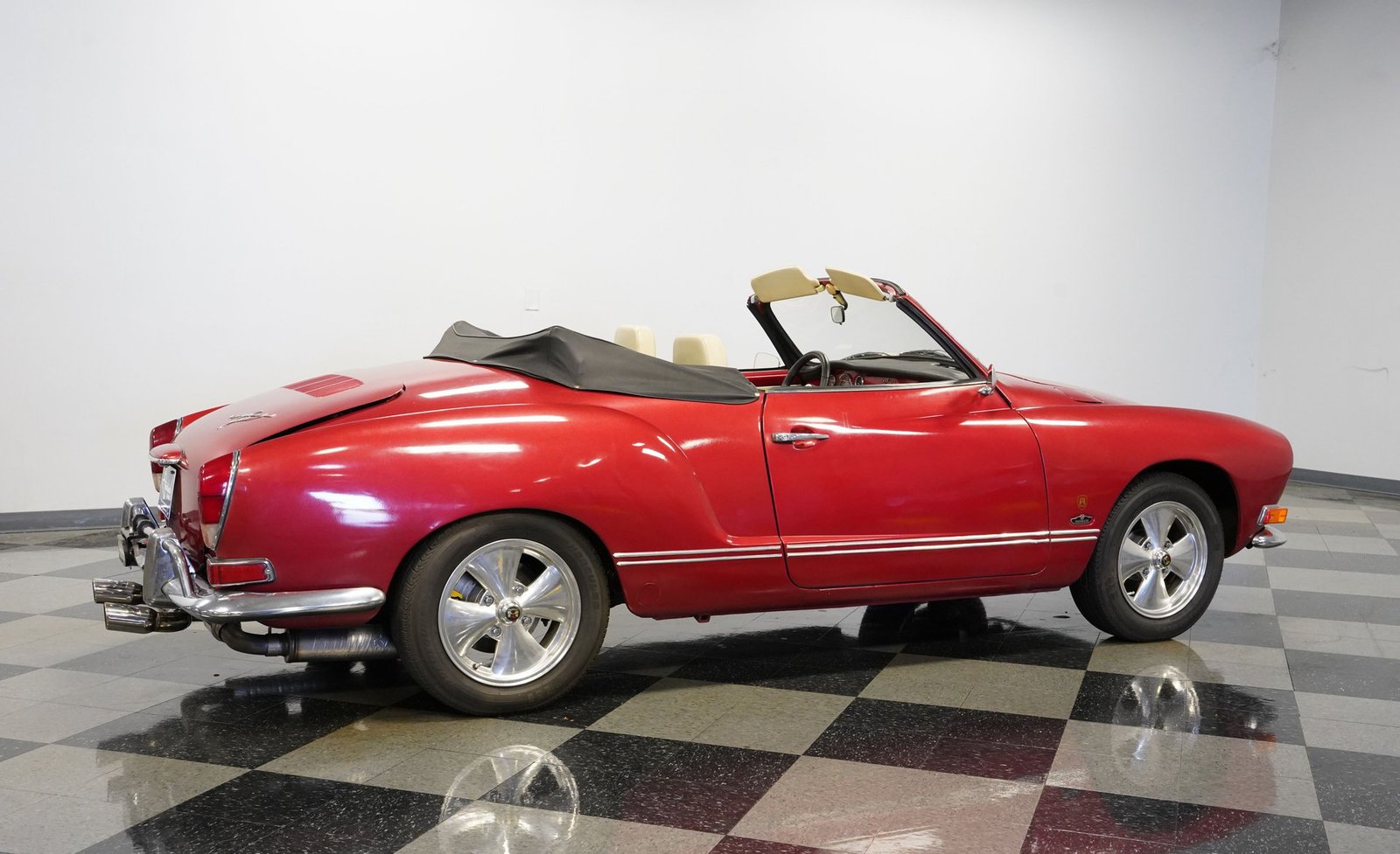 Volkswagen de 1971 Karmann Ghia Flat Six Conversível - Imagem 24