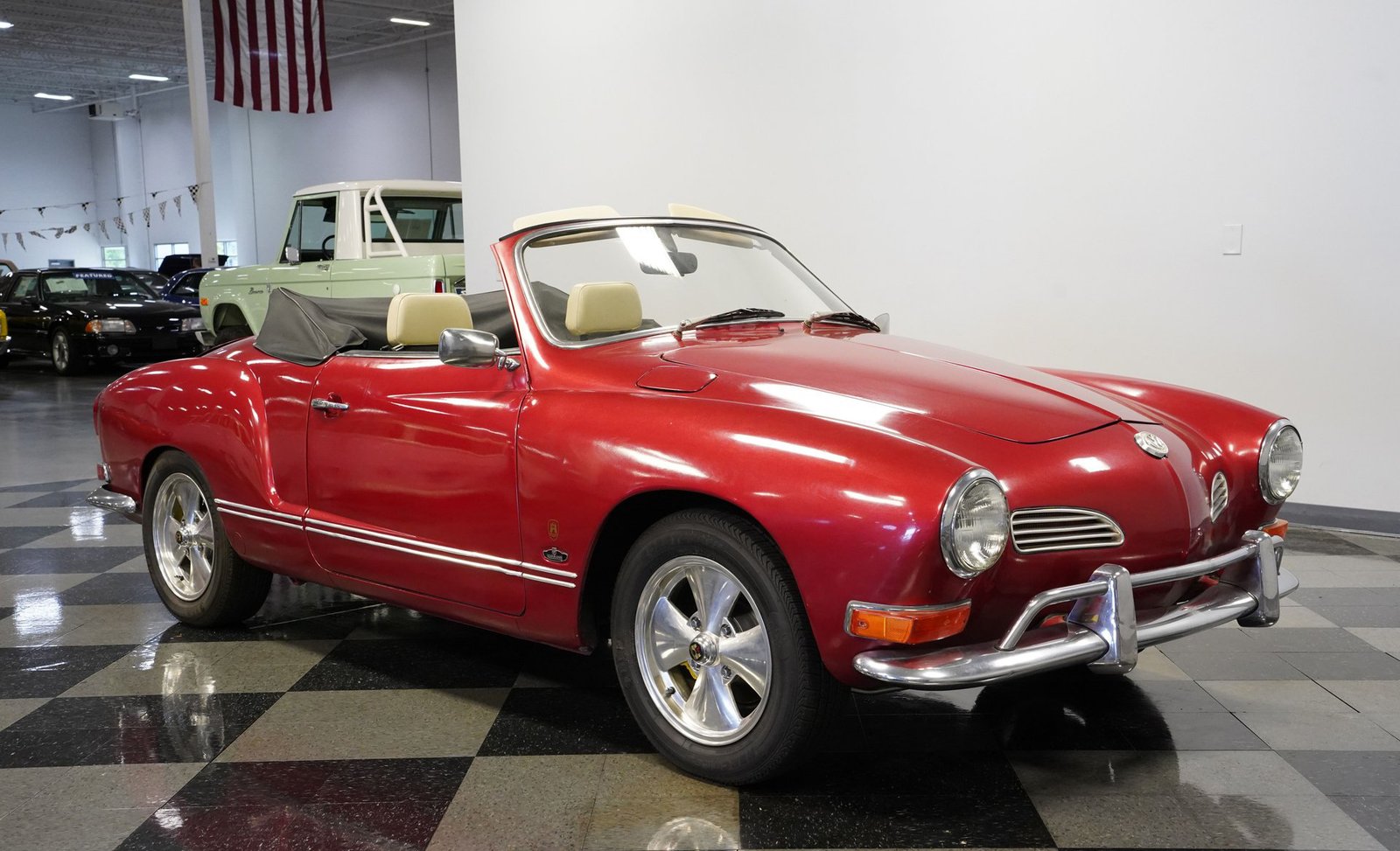 Volkswagen de 1971 Karmann Ghia Flat Six Conversível - Imagem 21