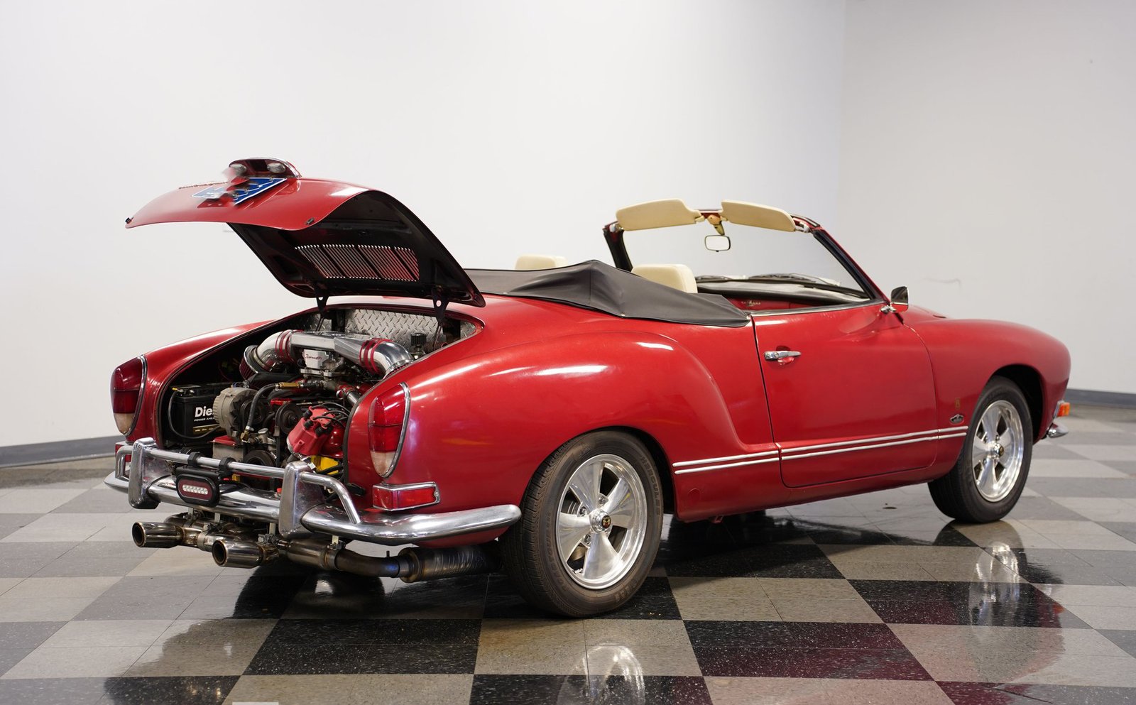Volkswagen de 1971 Karmann Ghia Flat Six Conversível - Imagem 19