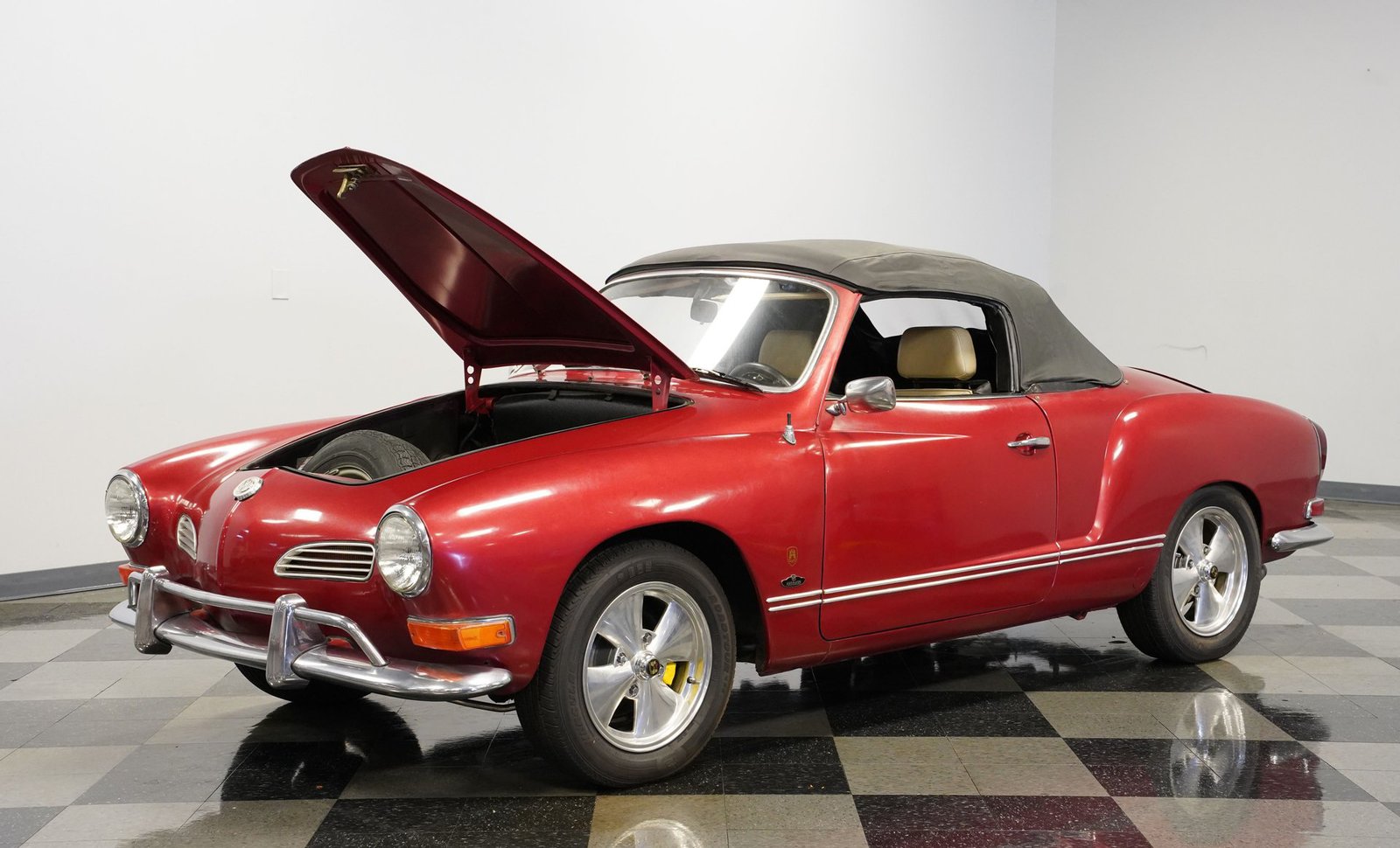 Volkswagen de 1971 Karmann Ghia Flat Six Conversível - Imagem 3
