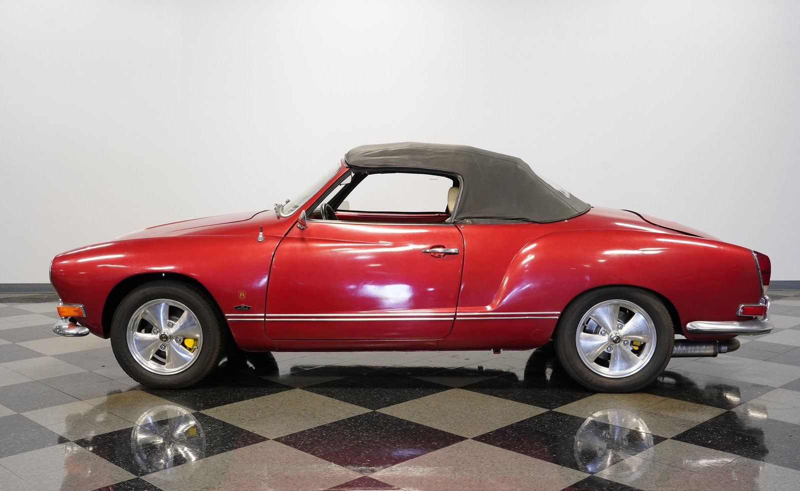 Volkswagen de 1971 Karmann Ghia Flat Six Conversível - Imagem 34