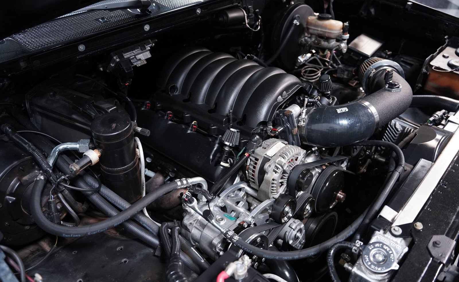 Ford 1994 F-150 Flareside com motor 6.2 LS adaptado - Imagem 11