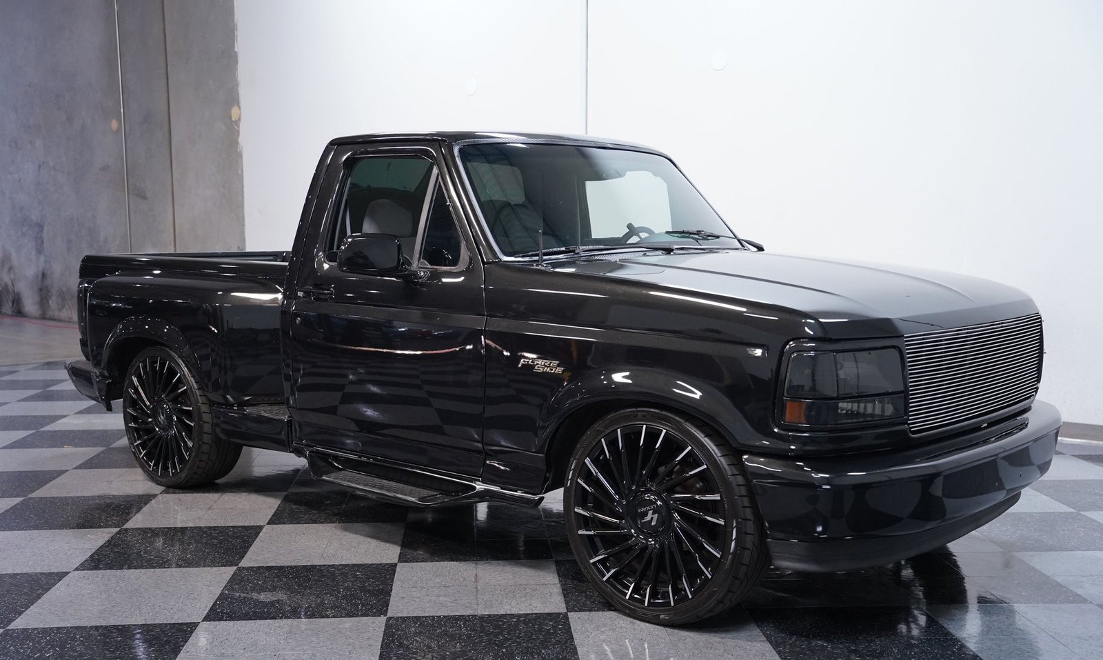 Ford 1994 F-150 Flareside com motor 6.2 LS adaptado - Imagem 21